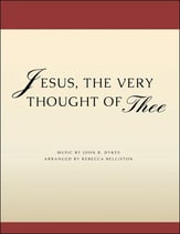 Jesus, the Very Thought of Thee Vocal Solo & Collections sheet music cover